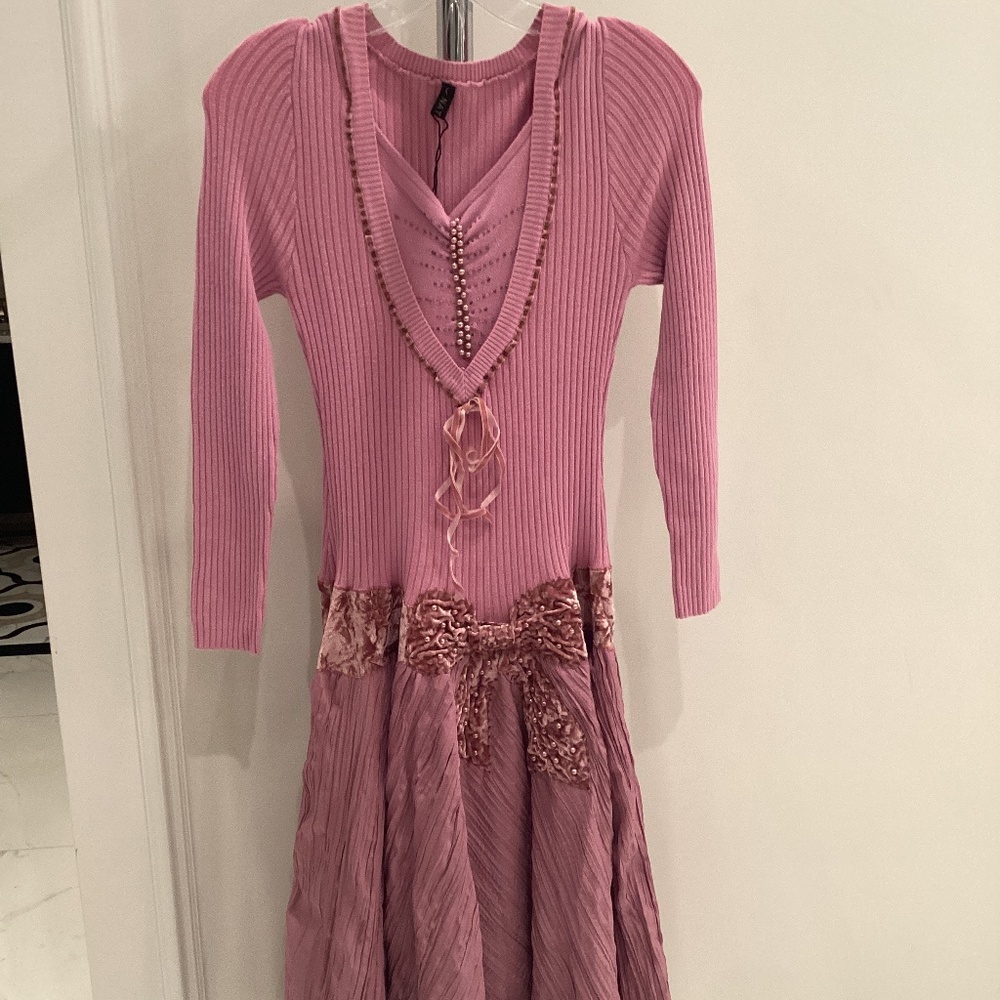 Pink dress kids Natalia